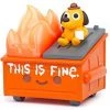 Toys 100% Soft: Dumpster Fire - This Is Fine Edition