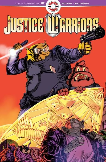 Ahoy JUSTICE WARRIORS #2 (OF 6) COVER A CLARKSON Single Issues Comics