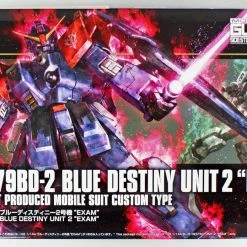 Bandai: Gundam Universal Century - RX-79BD-2 Blue Destiny Unit 2 "Exam" Gundams
