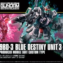 Bandai: Gundam Universal Century - RX-79BD-3 Blue Destiny Unit 3 "Exam"