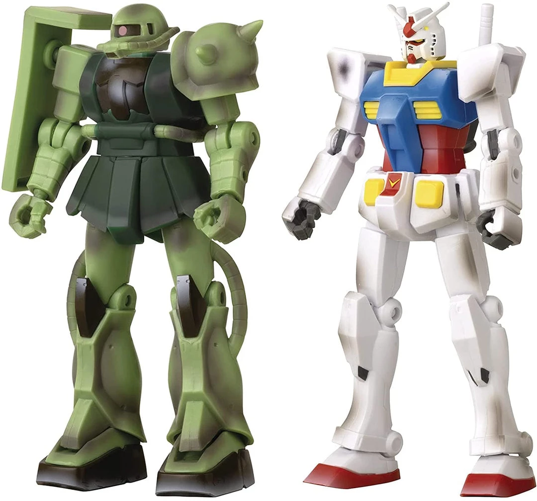 Bandai: Gundam Infinity - MS-06F Zaku & RX-78-2 Action Figures
