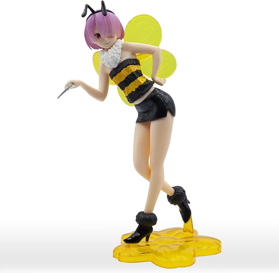 Bandai Banpresto: Re:Zero - Ram, Fairy Elements Anime Statues