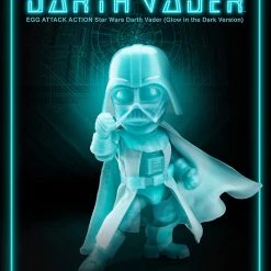 Beast Kingdom Egg Attack Action: Star Wars - Darth Vader, Glow In The Dark Version Action Figures