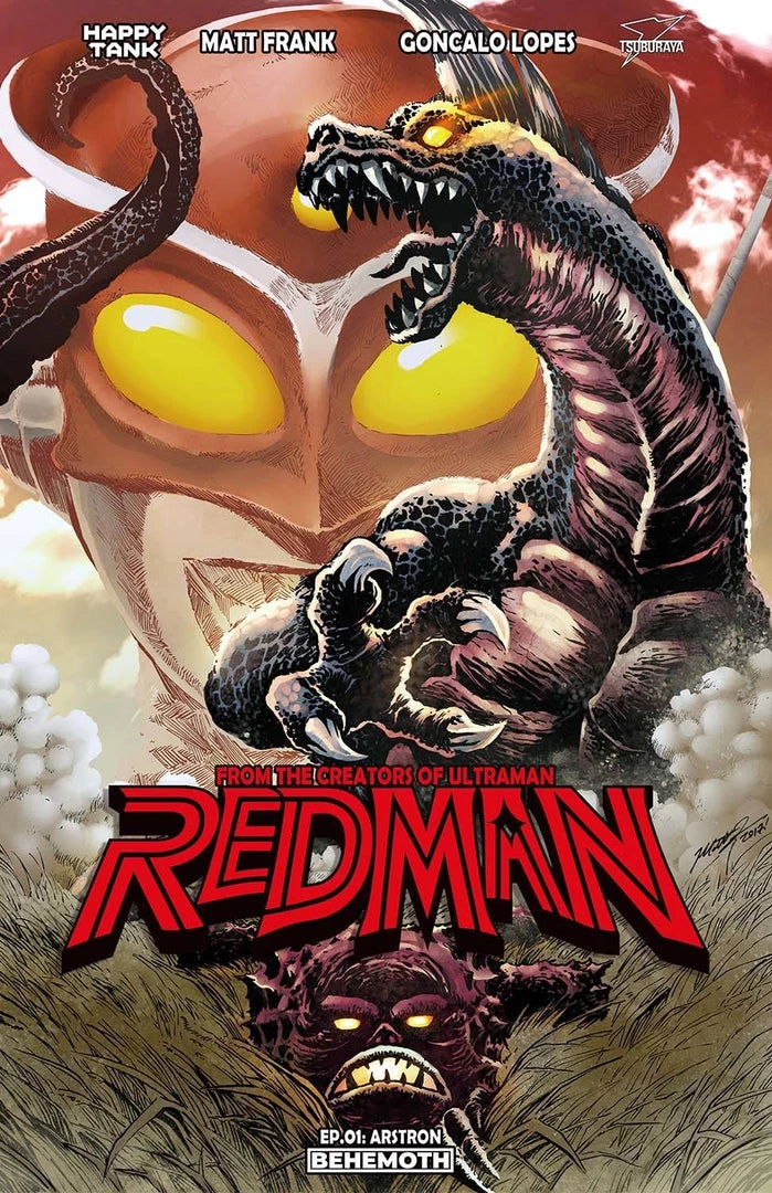 Behemoth Comics REDMAN #1 (OF 5) COVER B FRANK