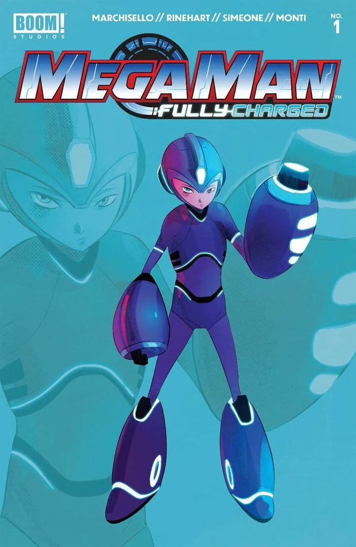 Boom! Studios Single Issues Comics Mega Man: Fully Charged #1, 2nd Printing