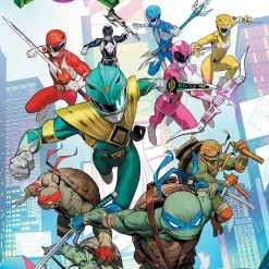 Boom! Studios Power Rangers: Mighty Morphin'/Teenage Mutant Ninja Turtles TP Graphic Novels