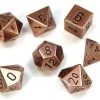 Chessex: Metal 7-Die Set - Copper