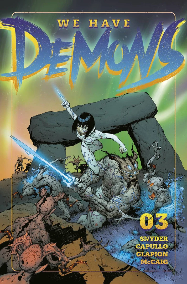 Dark Horse WE HAVE DEMONS #3 (OF 3) COVER A CAPULLO