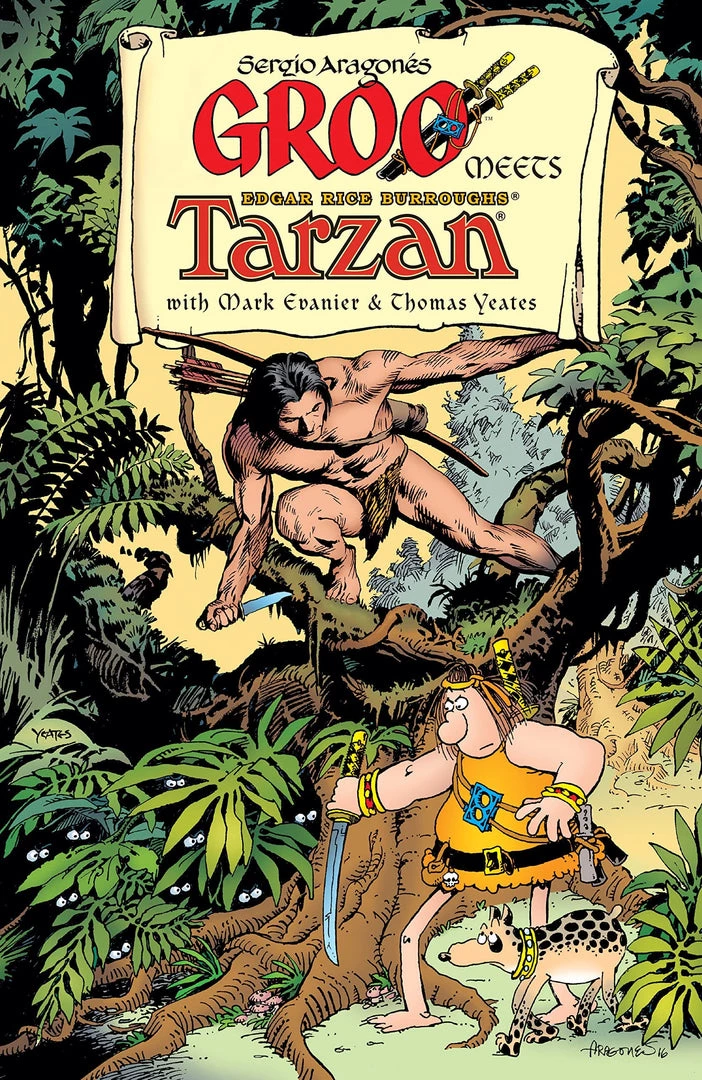 Dark Horse Groo Meets Tarzan