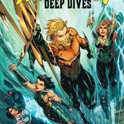 DC Comics AQUAMAN DEEP DIVES TP SIGNED BY STEVE ORLANDO Graphic Novels