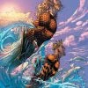 DC Comics AQUAMEN #1 COVER F 1:25 JIM LEE & SCOTT WILLIAMS CARD STOCK VARIANT Single Issues Comics