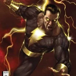 DC Comics BLACK ADAM #1 CVR C LUCIO PARRILLO CARD STOCK VAR Single Issues Comics