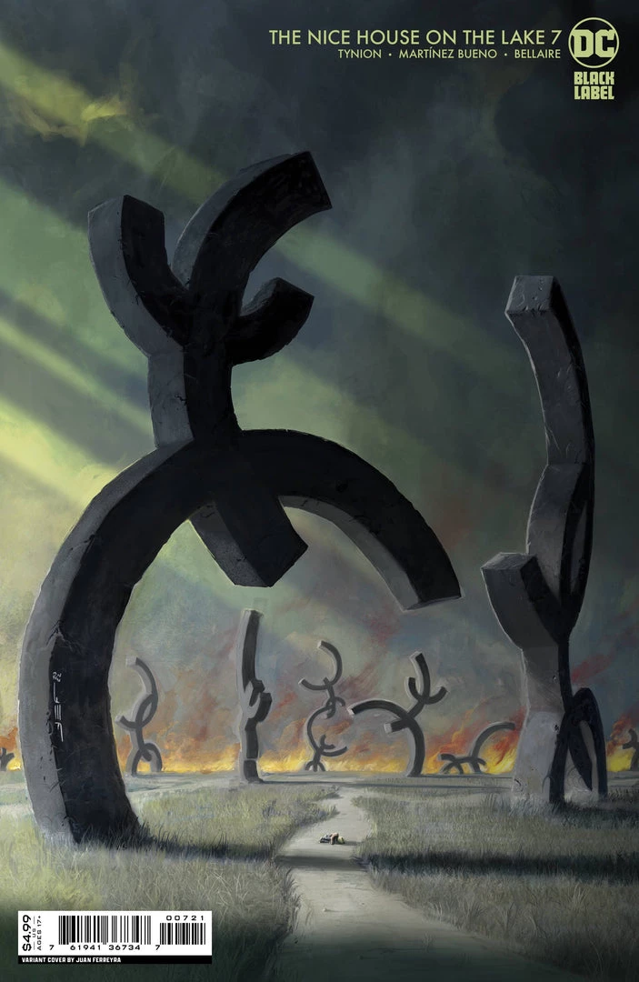 DC Comics NICE HOUSE ON THE LAKE #7 (OF 12) COVER B RODRIGUEZ CARD STOCK Single Issues Comics