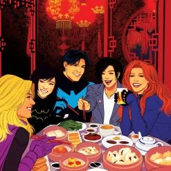 DC Comics NIGHTWING #92 COVER C BARTEL AAPI CARD STOCK VAR Single Issues Comics