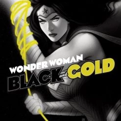 DC Comics Single Issues Comics WONDER WOMAN BLACK & GOLD HC