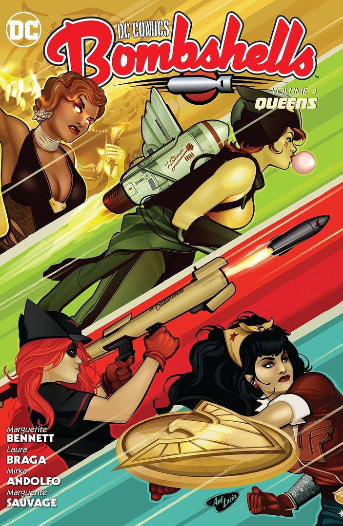 DC Comics Graphic Novels Bombshells Vol. 4: Queens