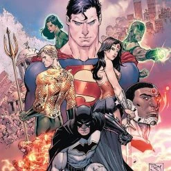 DC Comics Graphic Novels Justice League: Rebirth Deluxe Edition Vol. 1 HC