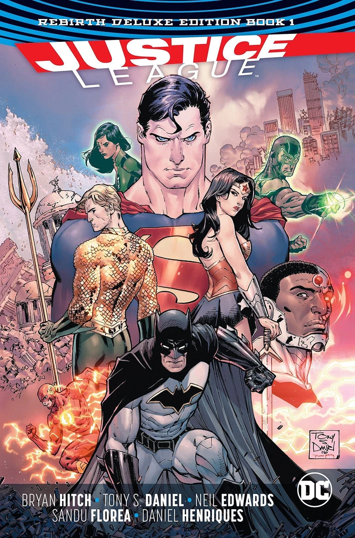 DC Comics Graphic Novels Justice League: Rebirth Deluxe Edition Vol. 1 HC