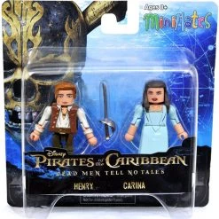 Diamond Select Toys Minimates: Pirates Of The Caribbean - Henry & Carina 2pk (Dead Men Tell No Tales) Action Figures