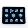 Die Hard Dice DHD: Metal 7-Die Set - AfterDark Mythica Neon Rain, B Grade