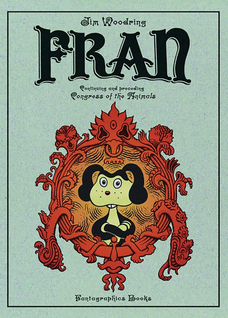 Fantagraphics Books Fran By Jim Woodring: Continuing And Preceding Congress Of The Animals HC Graphic Novels