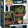 Funko Pop!: America's Navy - Sailor (Working Uniform, Male, African American)