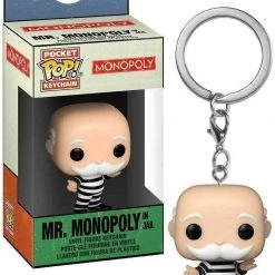 Funko Pop! Keychain: Monopoly - Mr. Monopoly In Jail