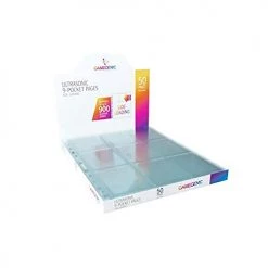 Board Games Gamegenic: Sideloading 9-Pocket Pages - 50 Pg Clear