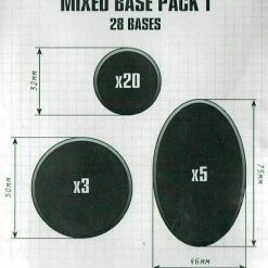 Games Workshop Other Warhammer Citadel: Mixed Base Pack 1 - 32mm, 50mm, 46x75mm