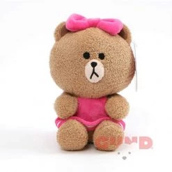 Gund: Line Friends - Choco, Standing 7" Toys