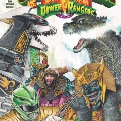 IDW Publishing GODZILLA VS MIGHTY MORPHIN POWER RANGERS #1 (OF 5) COVER B E.J. SU