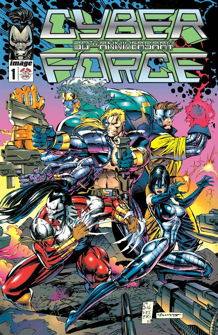 Image Comics CYBERFORCE #1 30TH ANNIVERSARY EDITION COVER A SILVESTRI & CHIODO