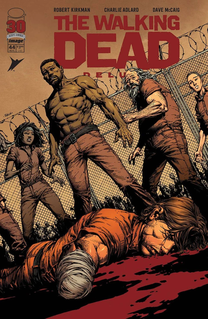 Image Comics WALKING DEAD DLX #44 CVR A FINCH & MCCAIG Single Issues Comics