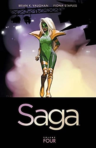 Image Comics Graphic Novels Saga Vol. 4