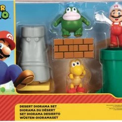 Action Figures Jakks: Super Mario - Desert Diorama Set