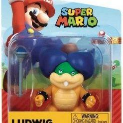 Jakks: Super Mario - Ludwig Von Koopa 2.5" Action Figures