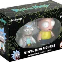 Toys Kidrobot: Rick & Morty - Rick Sanchez & Morty Smith 2pk