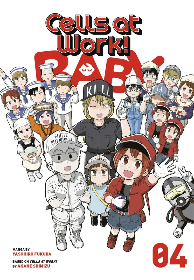 Kodansha Cells At Work!: Baby Vol. 4 Manga