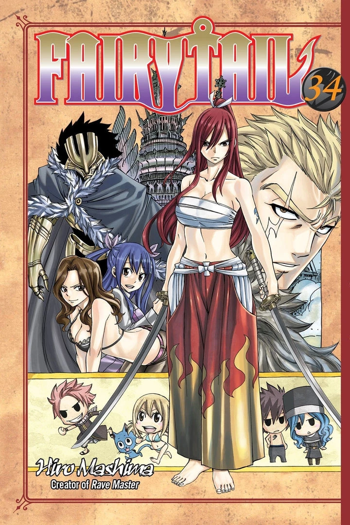 Kodansha Fairy Tail Vol. 34 Manga