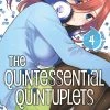 Kodansha Quintessential Quintuplets Vol. 4 Manga