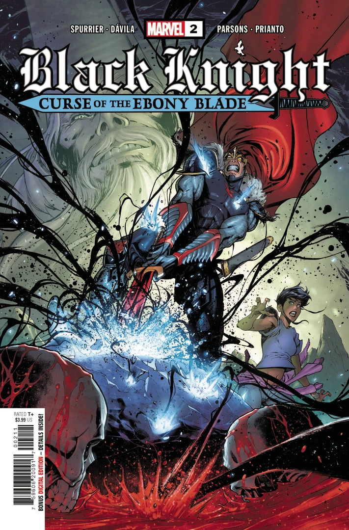 Marvel Black Knight: Curse Of The Ebony Blade #2 Single Issues Comics