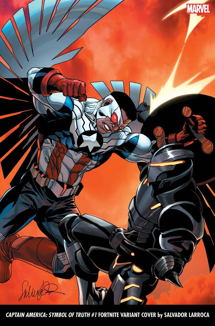 Marvel CAPTAIN AMERICA SYMBOL OF TRUTH #1 LARROCA FORTNITE VAR