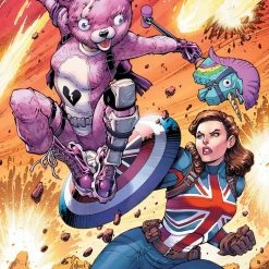 Marvel Single Issues Comics CAPTAIN CARTER #3 NAUCK FORTNITE COVER