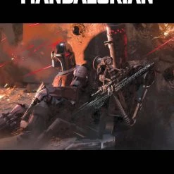 Marvel STAR WARS: THE MANDALORIAN #1 TV COVER SIGNED BY RODNEY BARNES