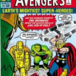 Avengers Vol. 1: Coming Of The Avengers - Jack Kirby Variant (Mighty Marvel Masterworks) Graphic Novels
