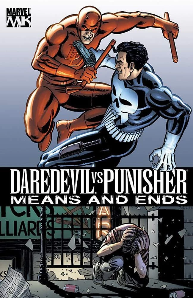 Marvel Graphic Novels Daredevil Vs. Punisher: Means And Ends