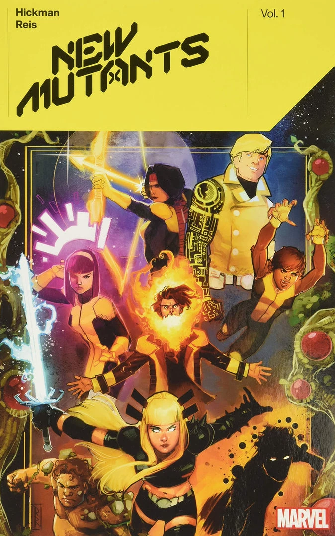 Marvel Graphic Novels New Mutants By Jonathan Hickman Vol. 1 TP
