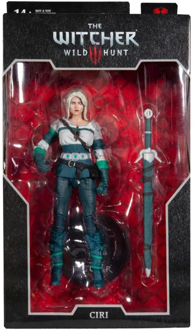 McFarlane Toys McFarlane: Witcher III Wild Hunt - Ciri, Elder Blood 7" (Wild Hunt)
