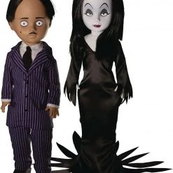 Mezco Toyz Action Figures Mezco: Addams Family - Gomez And Morticia 10"