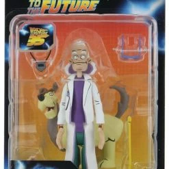 Neca Toony Classics: Back To The Future - Doc Brown And Einstein Action Figures